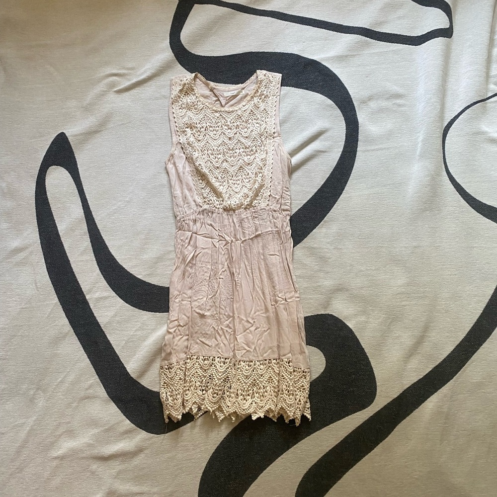 Tan dress
